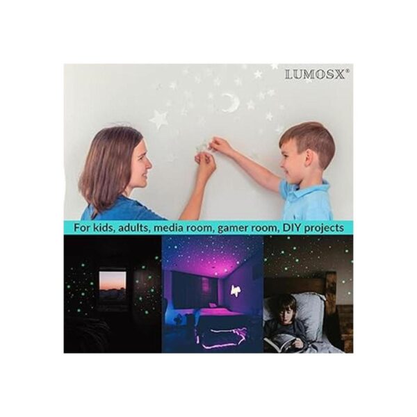 LUMOSX Estrellas que brillan en la oscuridad para techo_2
