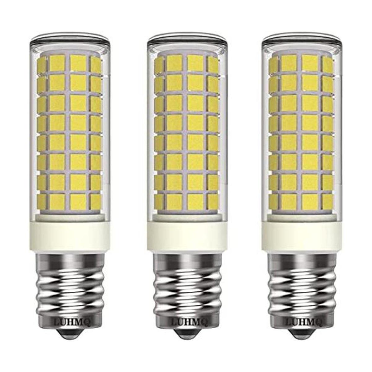 LUHMQ Bombillas LED E17 paquete de 3 bombillas para