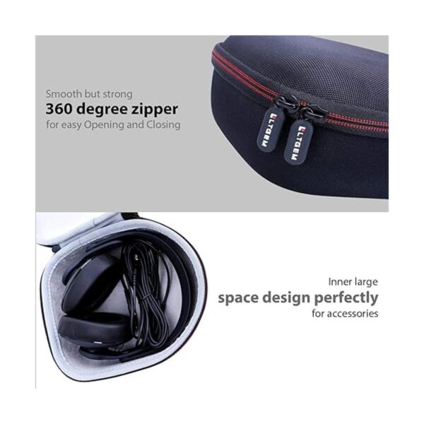 LTGEM Funda rígida para auriculares AKG Pro Audio Studio_3