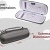LTGEM EVA Hard Carrying Case for JBL FLIP 6 FLIP 5