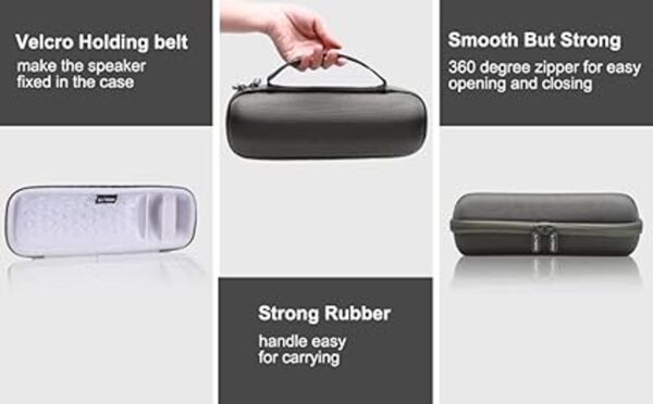 LTGEM EVA Hard Carrying Case for JBL FLIP 6 FLIP 5