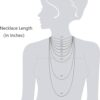 LPBeads Collar de cadena de acero inoxidable con cierre de