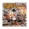 LOVKIZ Decoraciones de araña gigante de Halloween paquete_2