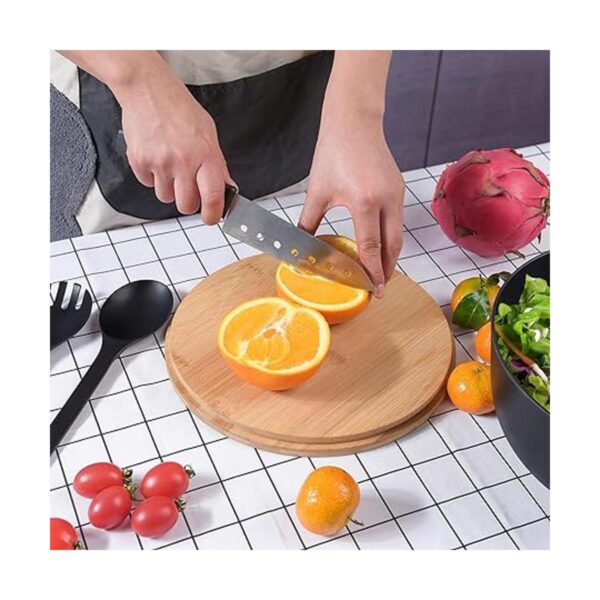 LOVYANXUE Tazón de ensalada de fibra de bambú con