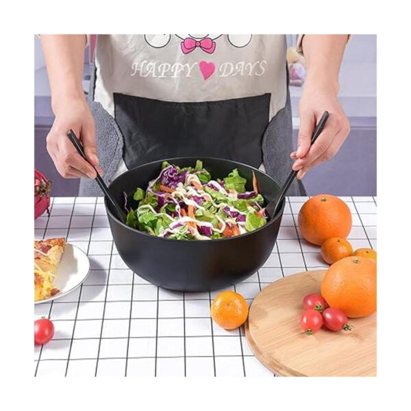 LOVYANXUE Tazón de ensalada de fibra de bambú con