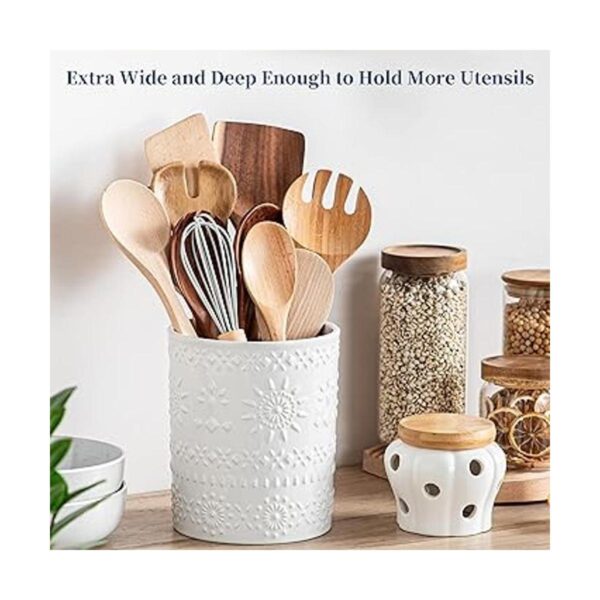LOVECASA Soporte para utensilios de cocina extra grande_4