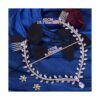 LOVFOIVER Diadema de diamantes de imitación para novia_6