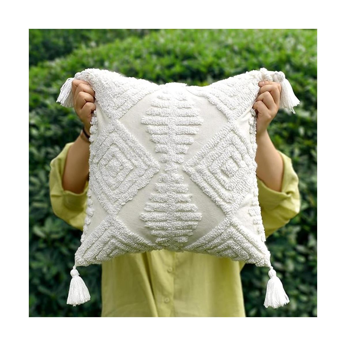 LOOPUINHOM Fundas de almohada de estilo bohemio