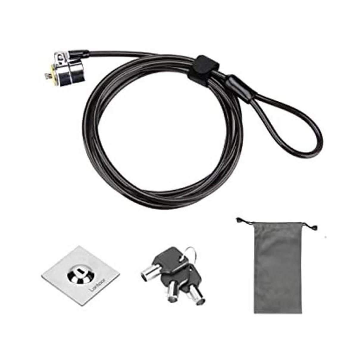 LORADAR Cerradura de cable para laptop cerradura de cable