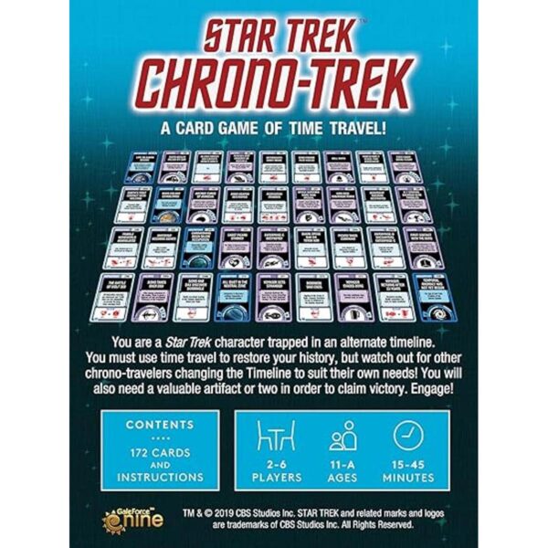 LOONEY LABS Star Trek ChronoTrek Juego de cartas de Star_3