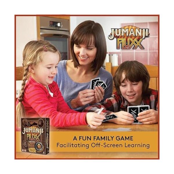 LOONEY LABS Jumanji Fluxx Juego de cartas El mejor juego_6