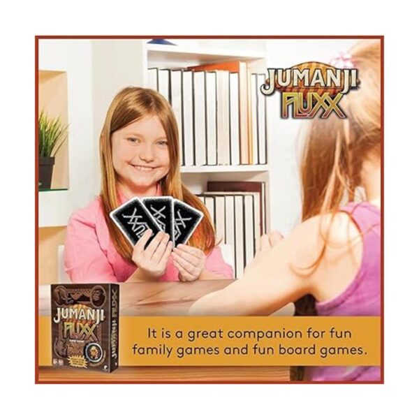 LOONEY LABS Jumanji Fluxx Juego de cartas El mejor juego_5