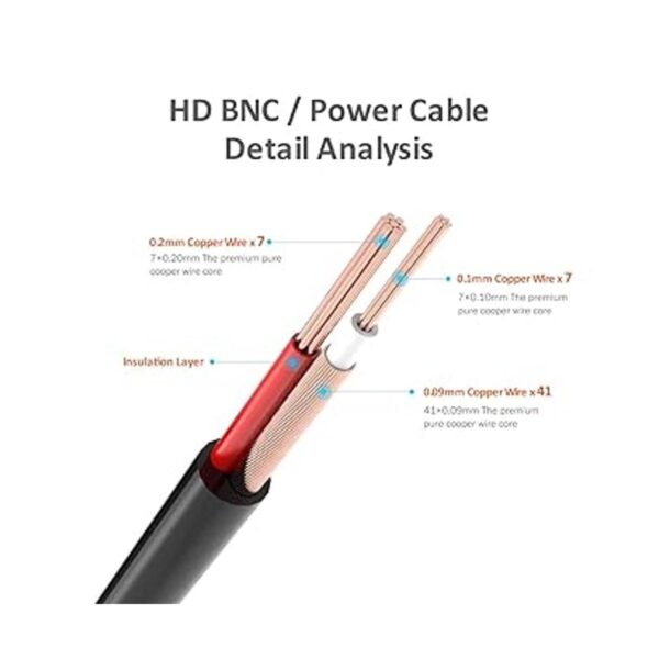 LONNKY Juego de 4 cables BNC todo en uno 4 unidades 8_3