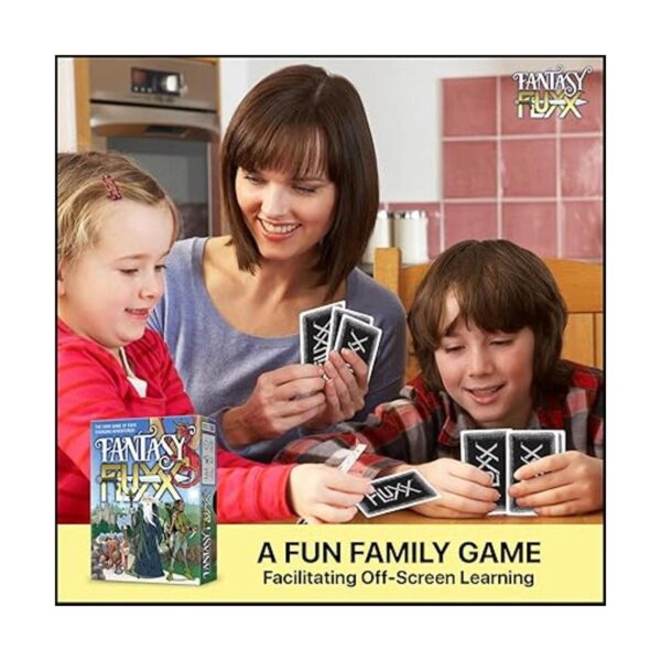 LOONEY LABS Fantasy Fluxx Juego de cartas Divertidos_4