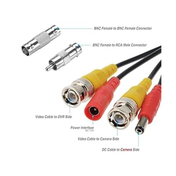 LONNKY Juego de 4 cables BNC todo en uno 4 unidades 8_2