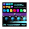 LOFTEK Cubo de luz LED RGB de 16 colores geniales con_4