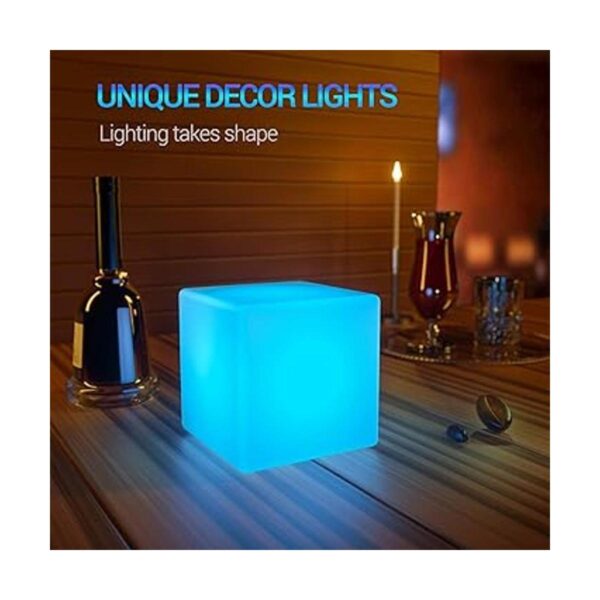 LOFTEK Cubo de luz LED RGB de 16 colores geniales con_2