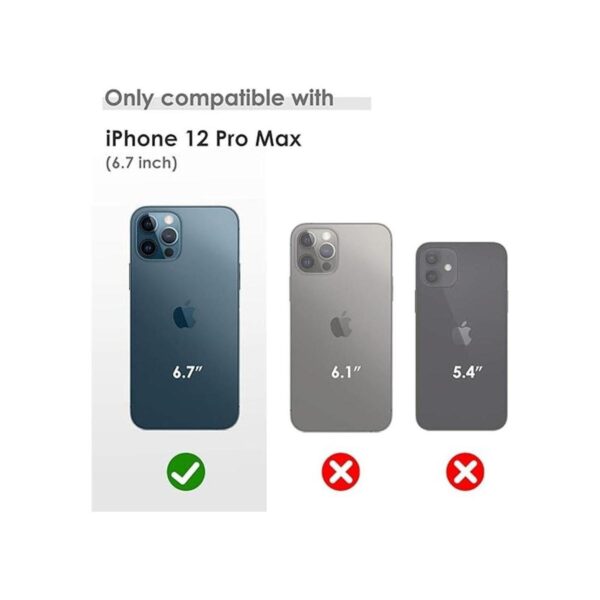 LOHASIC Compatible con iPhone 12 Pro Max funda delgada de_2