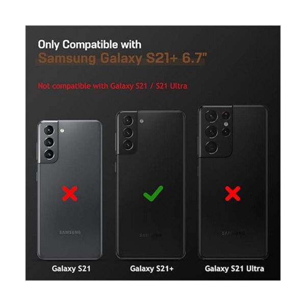 LOHASIC Funda protectora para Galaxy S21 Plus 5G de cuero_2