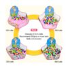 LOJETON Tienda de campaña desplegable para niños con aro