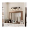 LNC Lámparas rústicas para baño iluminación de tocador de_2