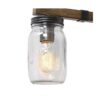 LNC Lámparas rústicas para baño iluminación de tocador de_5