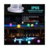 LOFTEK Bola de luces LED portátil regulable para piscina_3