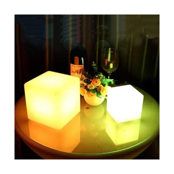 LOFTEK Cubo de luz LED RGB de 16 colores geniales con_6