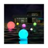 LOFTEK Bola de luces LED portátil regulable para piscina_1