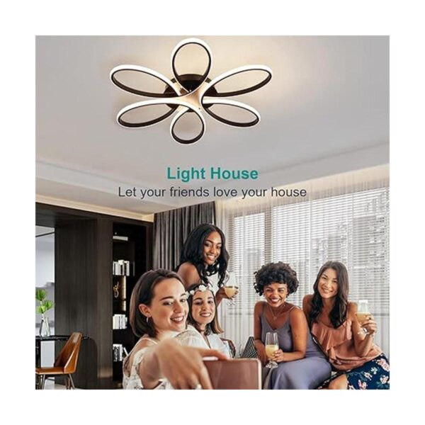 LOFAHS Moderna lámpara de techo LED con control remoto_3