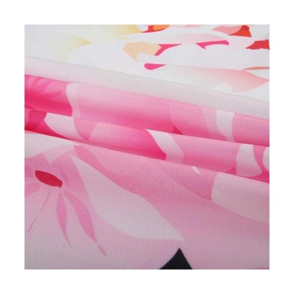 LIVILAN Cortinas de ducha rosas para baño cortina de_6