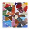 LITMIND Restos de vitrales azulejos de mosaico para