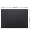 LIVHOLIC 100 hojas de cartulina de color negro 92 libras_2