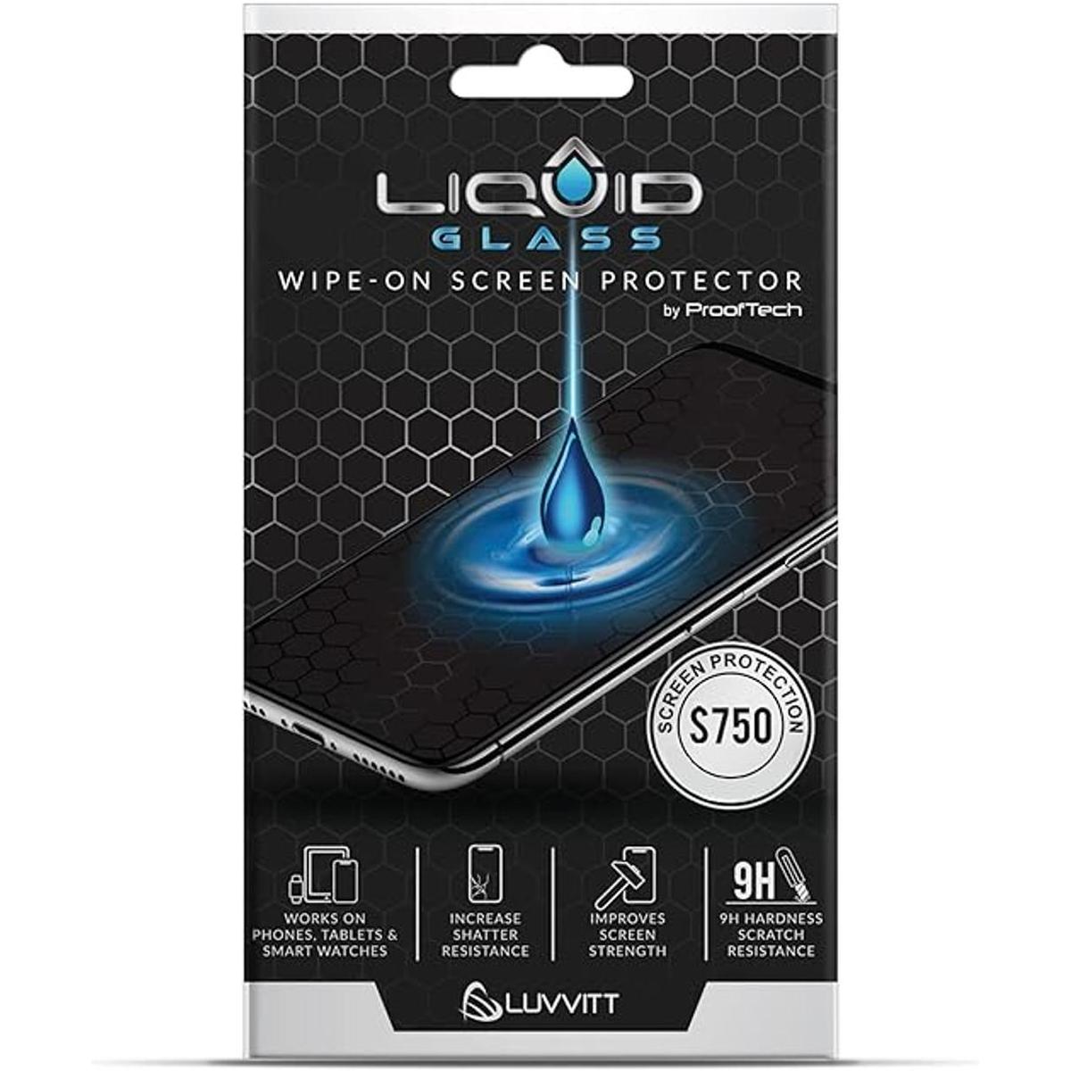 LIQUID GLASS Protector de pantalla con cobertura de 750