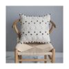 LIGICKY Fundas de almohada bohemias de color negro y beige_1