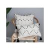 LIGICKY Fundas de almohada bohemias de color negro y beige_2