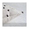 LIGICKY Fundas de almohada bohemias de color negro y beige_5