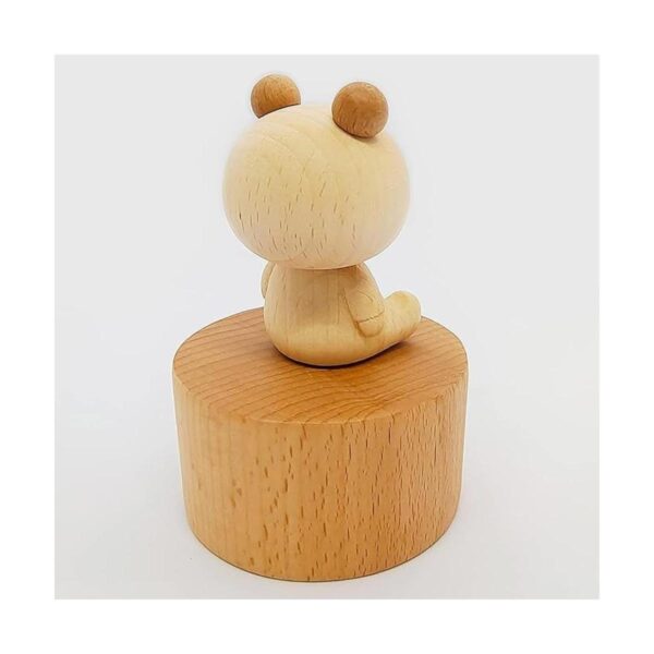 LILYXIN Mini caja de música de oso pequeño caja de música_5