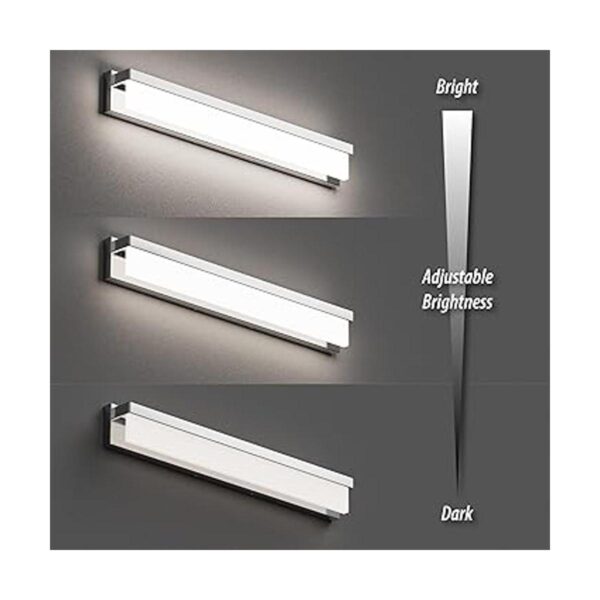LIGHTINN Lámpara LED de tocador de baño sobre espejo de_4