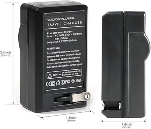 LI40B LI42B LI40C Cargador de batería para cámaras_5
