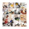 LIANYU Juego de utensilios de cocina de cocina 35 piezas