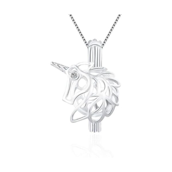 LGSY Colgantes de jaula de unicornio para hacer joyas de_1