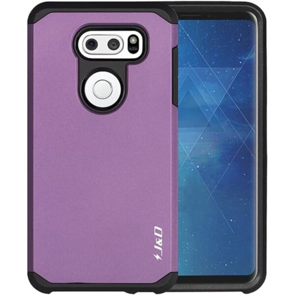 LG V30 Caso ArmorBox Dual Layer híbrido prueba de_4