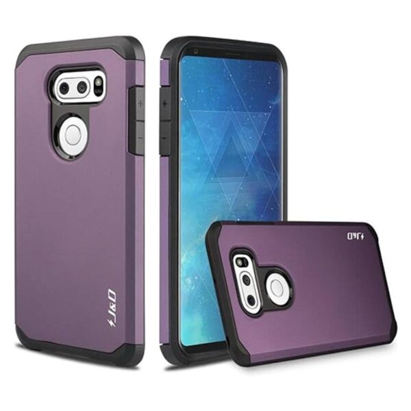 LG V30 Caso ArmorBox Dual Layer híbrido prueba de_1