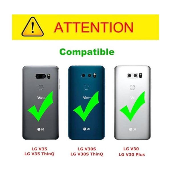LG V30 Caso ArmorBox Dual Layer híbrido prueba de_2