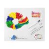 LFVIK Arco de globos de circo y rojo amarillo azul_3