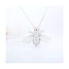 LGSY Colgantes de jaula de perlas de abeja de plata de ley_5