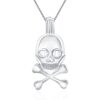 LGSY Colgantes de jaula de calavera para hacer joyas de