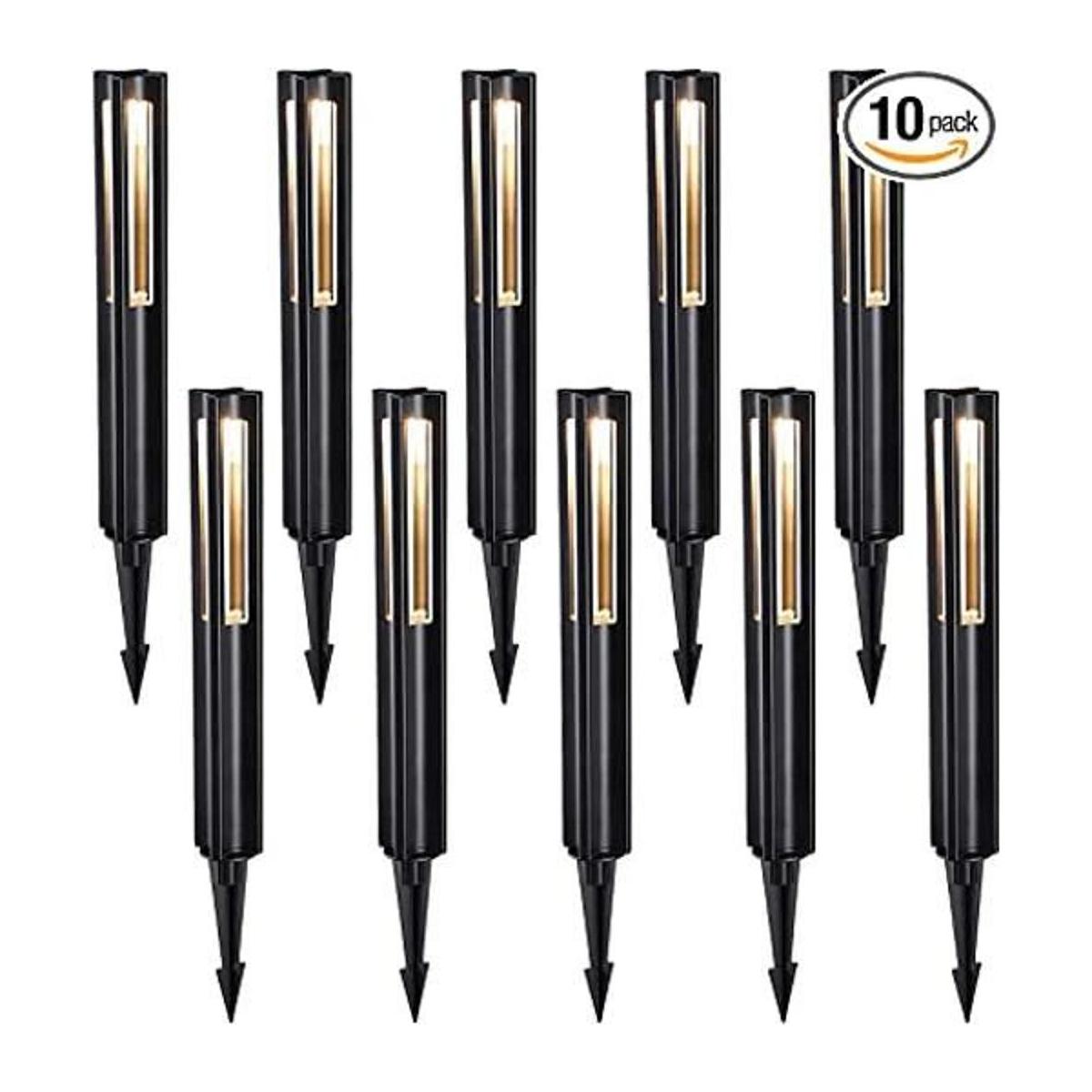 LEONLITE Paquete de 10 luces de camino de bajo voltaje 3W