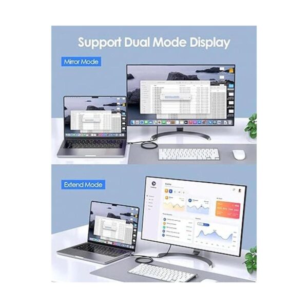 LENTION Adaptador de cable USB C a DisplayPort de 6 pies_4